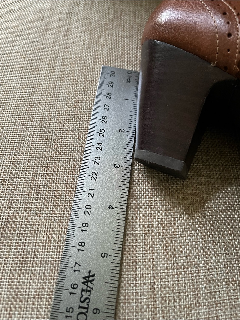 Sofft Cognac Leather Tassel Loafers - Picture 4 of 5